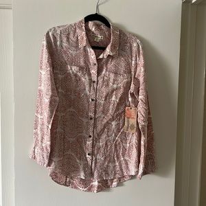 Womens RuffHewn size Medium button down shirt